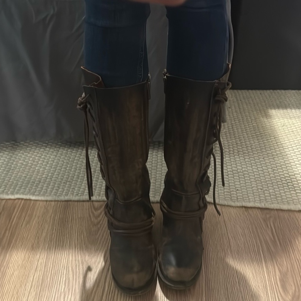 Freebird by Steven Cash leather boots 7